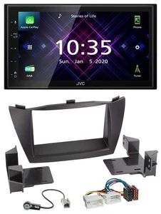 JVC DAB 2DIN MP3 Bluetooth USB Autoradio für Hyundai ix35 (2010-2013) - Bild 1 von 9