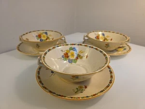 RARO PIATTO ZUPPIERA VINTAGE ANTICO MADDOCK ART DECO C. anni '20 - Foto 1 di 24