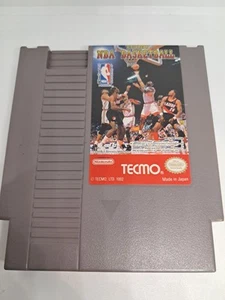 Nintendo NES Tecmo NBA Basketball Cartridge Only UNTESTED - Picture 1 of 6