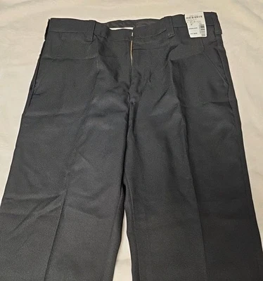 Mens Size 38 Black Unhemmed Flying Cross Uniform Pants, NWT - Image 1 of 4