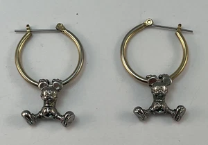 DISNEY Swinginging MICKEY MOUSE Two Tone Creolen - Bild 1 von 10