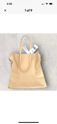 Bolso de Mano Zara Bolso de Cuero Bolso de Mano Edición Limitada Shopper $249, Nuevo Con Etiquetas Foto 1 de 4