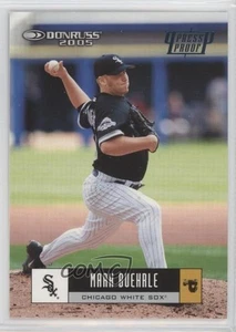 2005 Donruss Blue Press Proof /100 Mark Buehrle #146 - Foto 1 di 3