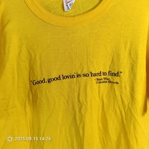 Vintage Rusty Wier Shirt Mens Large Good Lovin Columbia Records Music 70s Tee - Picture 1 of 4