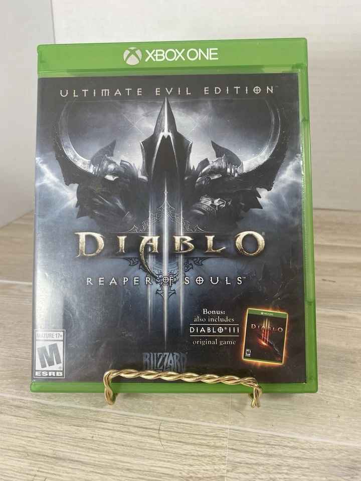 Diablo III Reaper of Souls Ultimate Evil Edition (Xbox One, 2014) Testado na Caixa - Imagem 1 de 4