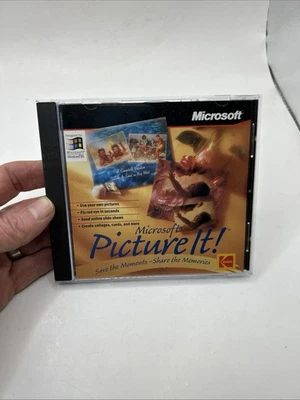 Microsoft Picture It! Version 1.0 Photo Editing Software 1996 - Includes CD-Key - Image 1 of 4