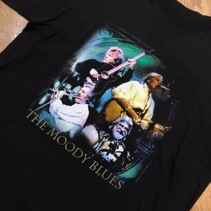 Nueva Camiseta Popular The Moody Blues 2000 Negra Unisex B319 - Imagen 1 de 3