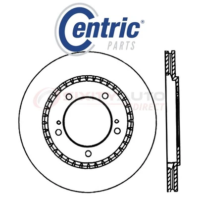 Centric C-TEK Disc Brake Rotor for 1999-2005 Suzuki Grand Vitara 2.5L V6 - gd Foto 1 de 4