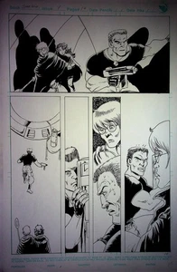 Stargate (1996) #4  Delfin Barral Hand-Drawn Interior Comic Book Page 10  Entity - Picture 1 of 4