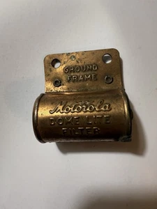 FILTRO DE LUZ DOMO FORD MOTOROLA Vintage Bronce - Imagen 1 de 6