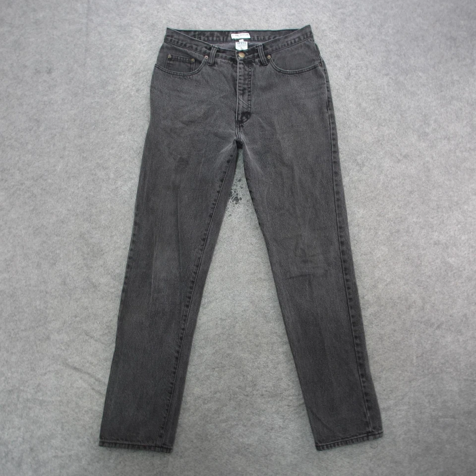 Jeans Guess Vintage Para Hombre 34x32 Negro Pierna Recta Georges Marciano Hecho en EE. UU. 90s Foto 1 de 4