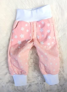 NEU * Baby Pumphose * Größe 68  * Mitwachshose * Babyhose * Strampler * Sterne - Bild 1 von 4
