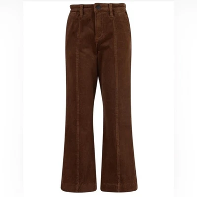 Kut from the Kloth Etta Corduroy Pants Flare Bootcut Chestnut Tan NEW Size 0 - Image 1 of 4