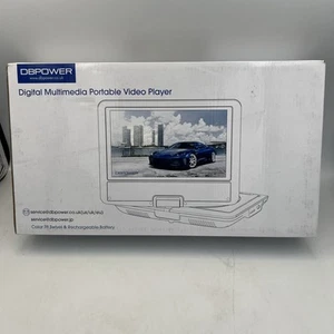 DBPOWER 11.5" Portable DVD Player Rechargeable Swivel Screen CD DVD SD Card USB - Picture 1 of 8