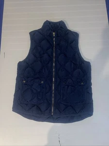 Woolrich Down Puffer Vest Mens L Blue - Picture 1 of 13