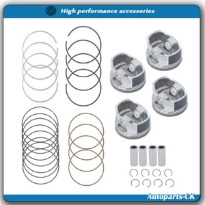 Pistones 13211-28112-A0 con anillos aptos para Toyota Camry 2,4 L 2007-2009 2,4 2AZFE - Imagen 1 de 12