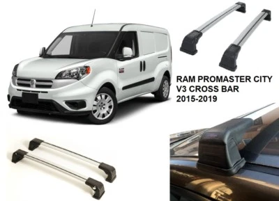 CAR ROOF RACK FACTORY FIXED POINT CROSS BAR FOR RAM PROMASTER CITY 2015-2019 - Изображение 1 из 4