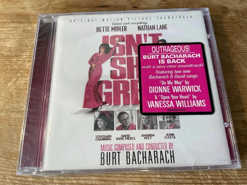 ISN'T SHE GREAT (Burt Bacharach) OOP 1999 Decca Soundtrack Score CD SEALED - Image 1 of 2
