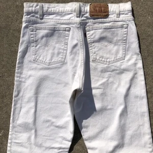 Jeans Levi blancos vintage años 90 - Imagen 1 de 8