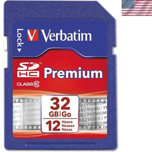 32GB SDHC Memory Card - UHS-I Class 10 - Waterproof & Shockproof Reliability - Zdjęcie 1 z 3