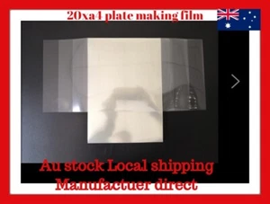 50xA4 Inkjet Laser Printing Plate-Making Film Screen Printing - Picture 1 of 2