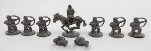 VINTAGE 1976 & 1977 SET OF 10 RAL PARTHA LEAD FIGURES TOY SOLDIERS - Picture 1 of 16