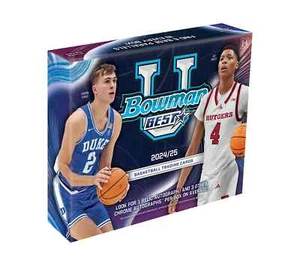 2024-25 Bowman University Best Basketball HOBBY BOX (4 AUTOS) Brand New Sealed - Picture 1 of 1