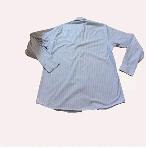 VANS Van Heu Vestito Camicia Uomo 16 5 34 35 Blu Bianco' Slim Fit Righe Oxford