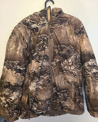 Mens Realtree Hooded Camo Jacket Small Full zip - Image 1 of 4