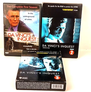 Da Vinci's Inquest Seasons 1-3 Nicholas Cambell 1998 Canadian Coroner Detective - Picture 1 of 10