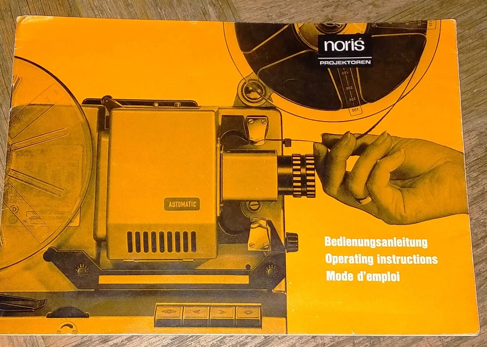 Notice d’origine du projecteur S/8 NORIS AUTOMATIC - Photo 1/1