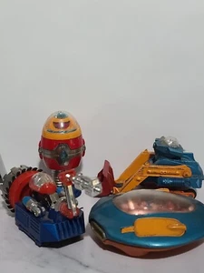 Shinsei Made In Japan Lot Jeek Tunneln, Blue Silver, Brayn-3, Dozer 3 Lot AS IS - Picture 1 of 18