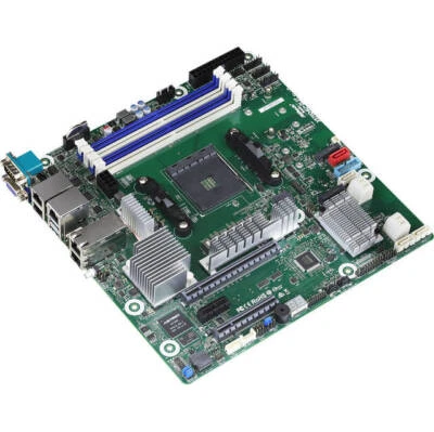 ASRock Rack X570D4U-2L2T Socket AM4/ AMD X570/ DDR4/ SATA3&USB 3.2/ micro-ATX - Image 1 of 2