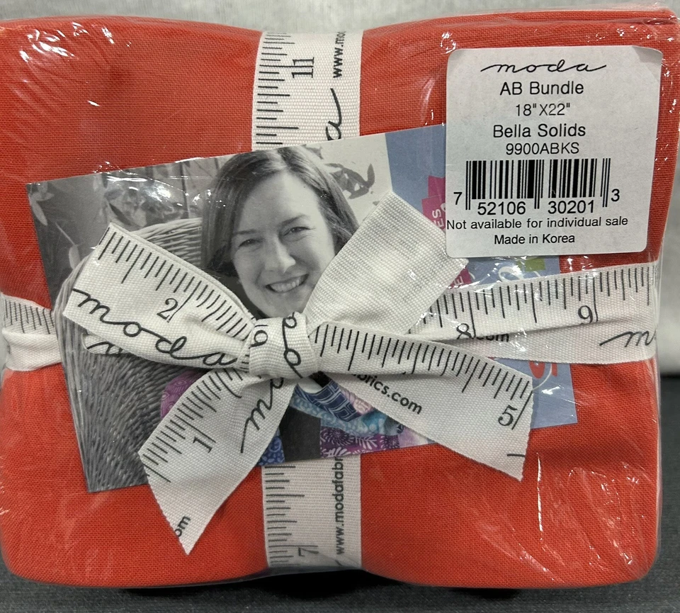 Kate Spain Bella Solids Designer Series 12 Fat Quarter Bundle Moda Fabrics - Image 1 of 3