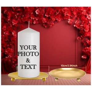 Customised Candle's put your favourite photo on a candle for that special person - Picture 1 of 2
