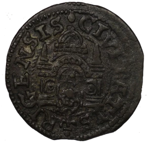 1575-Poland Free City of Riga - Schilling (AU Details-NGC) - Picture 1 of 4