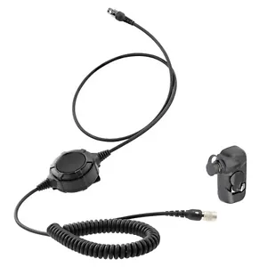 Cable PTT de repuesto para auriculares Hirose de desconexión rápida de 6 pines para Tait TP9100 - Imagen 1 de 6