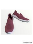 Gears By Dream Seek Dark Pink~Mauve Slip On Stretchy Fabric Sneakers Size 7