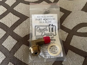 Pan plug fitting 3/4" x 16 UNF Q4212230 - Picture 1 of 2
