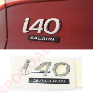[i40 SALOON] Emblem Rear Trunk Logo for Hyundai 2012-2016 I40 Genuine Parts - Picture 1 of 1