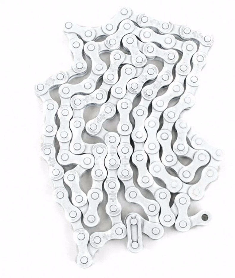 Mission 410 (White) BMX 1/2x1/8 Teflon Coated Bike Chain - Image 1 of 1