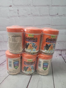 Tetra Goldfish Food ▪︎Vitamin C Enriched Flakes▪︎Lot Of 10 Canisters - Picture 1 of 3