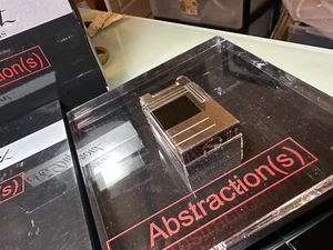 S.T. DUPONT ABSTRACTIONS BLACK LACQUER & PALLADIUM LIGHTER LIMITED 1527/2500 - Picture 1 of 18