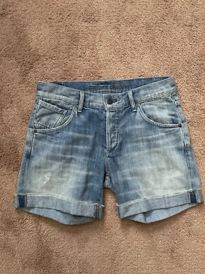 Citizens of Humanity by  Denim Jean Shorts, Size 25, Blue Cuffed  PreOwned - Image 1 of 4