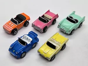 Micro Machines 1989 #19 CONVERTIBLE Collection Porsche 911 Camaro Caddy T-bird - Picture 1 of 3
