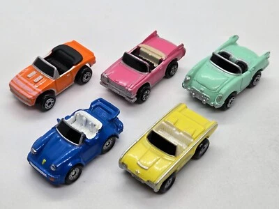 Micro Machines 1989 #19 CONVERTIBLE Collection Porsche 911 Camaro Caddy T-bird - Image 1 of 3