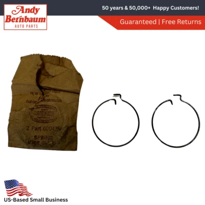 1955-1959 Dodge Transmission Countershaft Roller Retainer Spring Pair 600435 NOS - Image 1 of 4