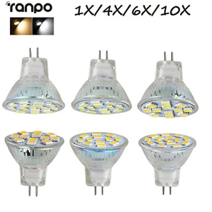 12V 24V MR11 Led Spotlight Bulbs Dimmable 5050smd Dc12v Bulb Lights For - Picture 1 of 13