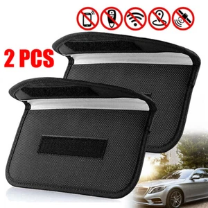 2er Pack Faraday Tasche Handy Geldbörse Blocker Strahlung Signal Abschirmung Case - Bild 1 von 10