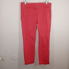 Ann Taylor LOFT Womens Pants Pink Marisa The Riviera Pant Slit Pockets  Size 6